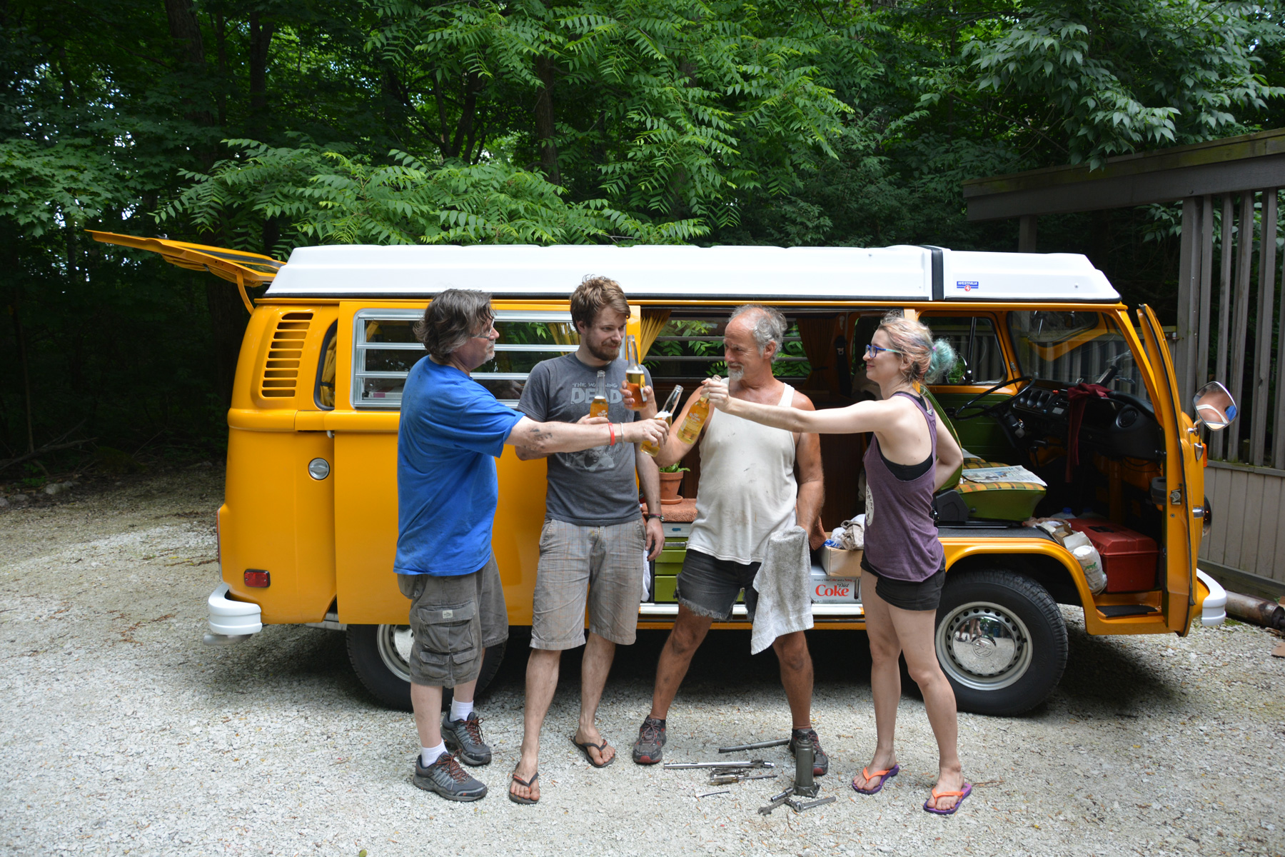 Cheers to the Bus God and an epic roadtrip